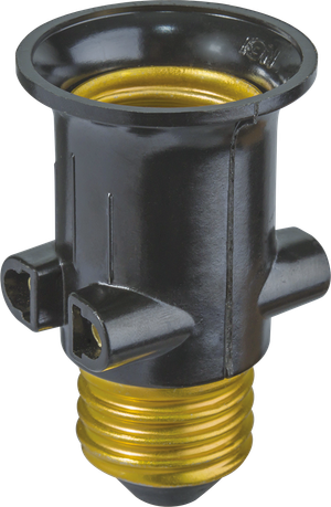 Патрон-переходник с цоколя Е27 на розетку и Е27 (Navigator Group) 71695