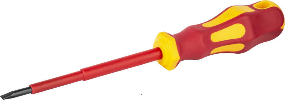 Отвертка диэлектрическая 4x100 прямошлицевая 1000В (Navigator Group) 71949