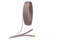 Акустический кабель 2х0,75 мм2 прозрачный, 100м A-75-S (ЭРА) Б0048272