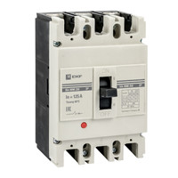 Выключатель автоматический ВА-99М 250/125А 3P 35кА (EKF) mccb99-250-125m