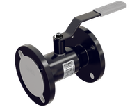 Кран шаровой фланцевый стандартнопроходной DN 32 PN 40 Ст.20 (ALSO) КШ.Ф.032.40-01