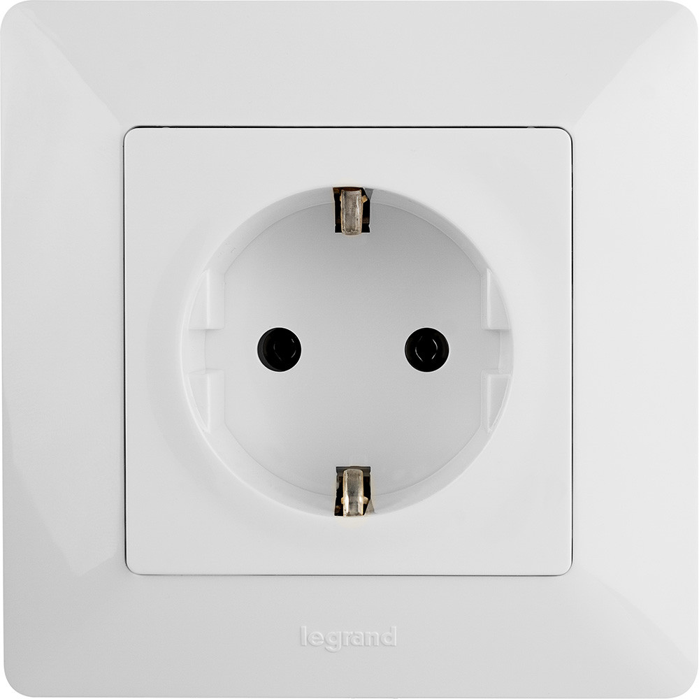 Valena LIFE Рамка 1 пост белая универсальная (Legrand/Daccord) 754007