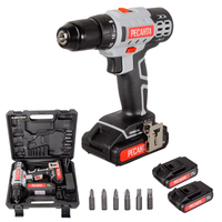 Дрель-шуруповерт аккумуляторная ДА-20-2ЛК (2,0 А/ч) (Ресанта) 75/14/11