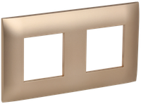SKANDY Рамка 2-местная SK-F02Sa песочный IEK (IEK) SK-M22-K98