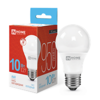 Лампа светодиодная LED-A60-VC 10Вт 230В Е27 6500К 950Лм IN HOME (IN-HOME) 4690612020228