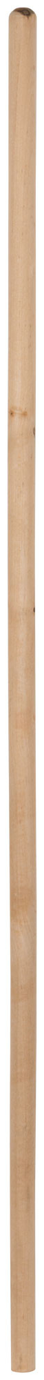 Черенок березовый для щеток, грабель, мётл, диаметр 25 мм, L=1200 мм, первый сорт (РОС) 76908