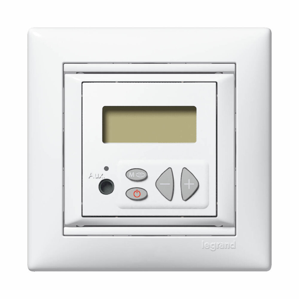 VALENA Рамка 1 пост горизонтальная белая (Legrand/Daccord) 774451