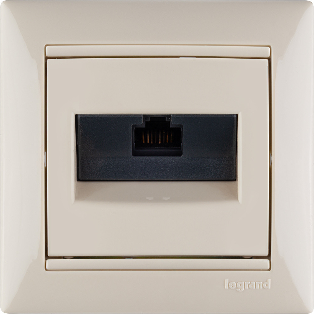 VALENA Рамка 1 пост слоновая кость (Legrand/Daccord) 774351