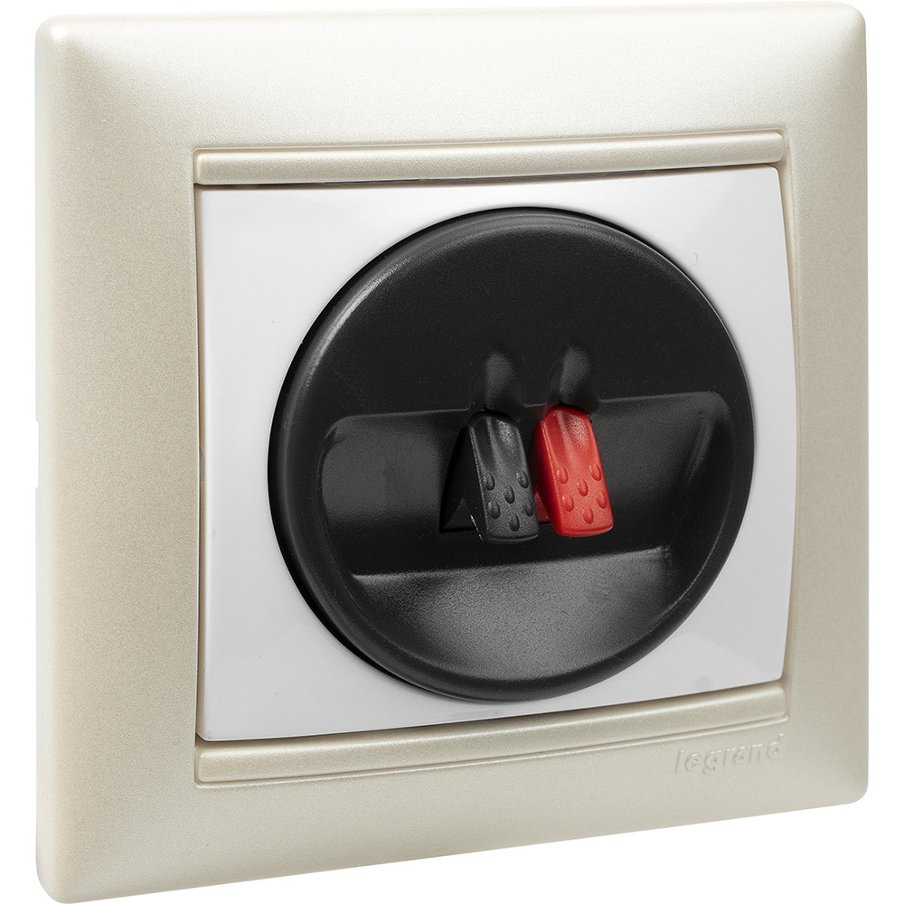 VALENA Розетка акустическая белая (Legrand/Daccord) 774223
