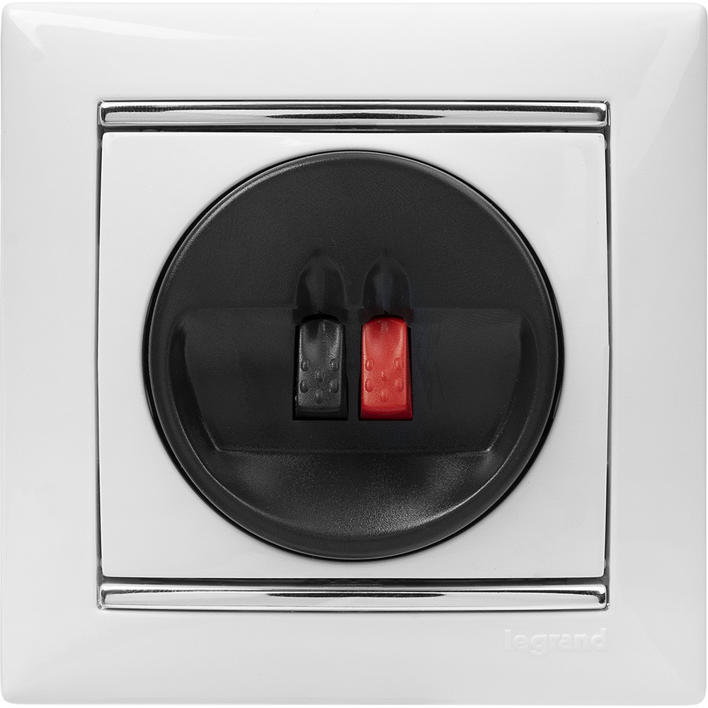 VALENA Розетка акустическая белая (Legrand/Daccord) 774223