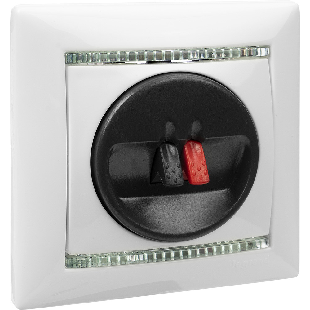 VALENA Розетка акустическая белая (Legrand/Daccord) 774223