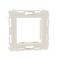 BRAVA Каркас на 2 модуля (одноместный) белый RAL  9010 (DKC) 75023W