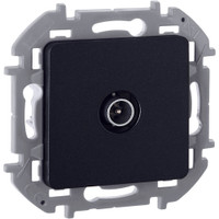 Розетка TV проходная антрацит INSPIRIA (IEK) 673863