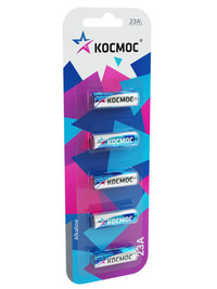 Батарейка 23А 12V Alkaline 5BL для автосигнализации (Космос)