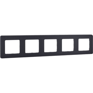 Рамка 5-местная антрацит INSPIRIA (IEK) 673973