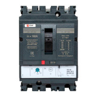 Выключатель автоматический ВА-160А 35кА ВА-99С/160 термомагнитный расцепитель (EKF) mccb99c-160-160
