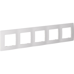 Рамка 5-местная белый ETIKA (IEK) 672505