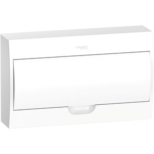 Щит распределительный навесной белый City9 (ЩРн-П-18) дверь белая на 18 модулей IP40 (Systeme Electric) EZ9E118P2SRU