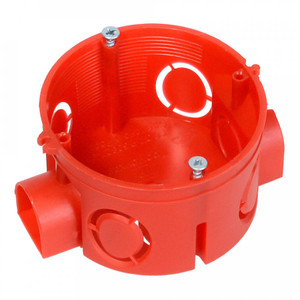 Коробка установочная 64х40 с саморезами (Промрукав) 80-0500С