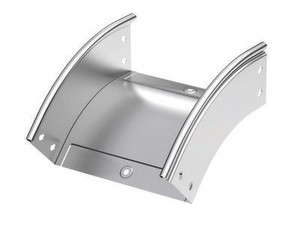 Угол CD 45 вертикальный внешний 45 градусов 100х50 в комплекте крепежные элементы соединительные пластины (DKC) 36842K