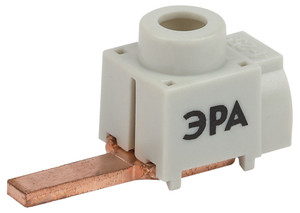 Клеммы силовые вводные КВМ NO-224-145 для модульного оборудования 4-25 мм2 прямая переднее подключение PIN (ЭРА) Б0065598