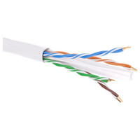 Витая пара U/UTP 4 пары CAT 6 нг(А)-HF белый коробка 305м (DKC) RN6UUK01WH