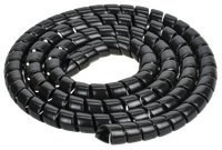 Спираль монтажная СПГ-25 черная (2м/упак) IEK (IEK) USWB1-25-02-K02