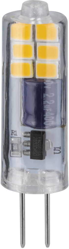 Лампа светодиодная LED 2.5вт 230в G4 тепло-белый капсульная (Navigator Group) 80245