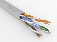 Витая пара ParLan U/UTP Cat 5e PVCLS нг(А)-FRLS 4х2x0.52 (Паритет) 111273