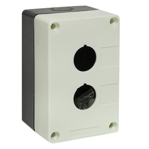 Корпус КП-102 на 2 кнопки белый (EKF) cpb-102-w