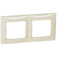 Рамка 2-местная слоновая кость VALENA DIY (IEK) 695632
