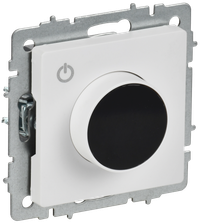 BRITE Термостат электронный с индикацией ТС10-1-БрАБ арктический белый IEK (IEK) BR-RT11-K91