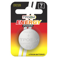 Батарейка Трофи CR2320-1BL ENERGY POWER Lithium (10/240/30240) (ЭРА) Б0003651