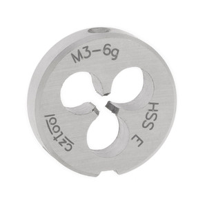 Плашка М3х0,5 HSSE DIN22568 6g 20х5мм (Bucovice Tools) 290030