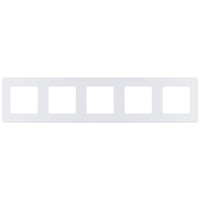 Рамка 5-местная жемчуг INSPIRIA (IEK) 673976