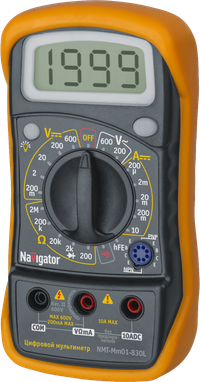 Мультиметр цифровой Navigator NMT-мм01-830L (830L) (Navigator Group) 82428