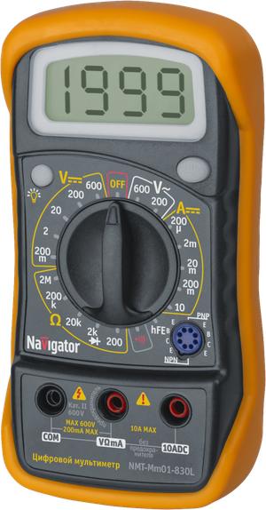 Мультиметр цифровой Navigator NMT-мм01-830L (830L) (Navigator Group) 82428