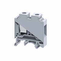 Клемма проходная 16 кв.мм винтовая OptiClip CTS-16-I-76A-(0,2-16)-серый (КЭАЗ) 289779