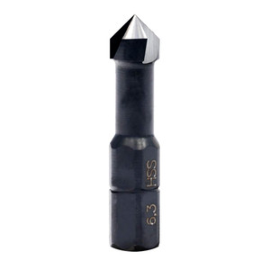 Зенковка-бита по металлу 90° 6,3мм HSS 3z (Bucovice Tools) 744063