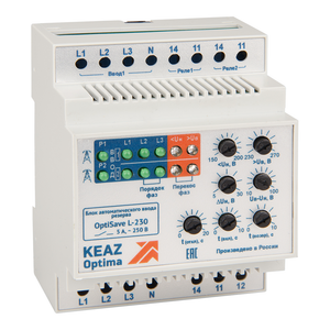 Блок автоматического ввода резерва OptiSave L-230-УХЛ4 (КЭАЗ) 248956