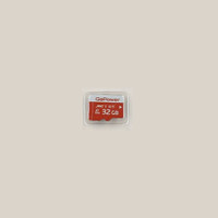 Карта памяти 32GB MicroSD, UHS I, SDXC, V10, U3,  80 МБ/с, Class 10 (GoPower) 00-00025680