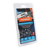 Цепь пильная  91LP-52E, 3/8 1,3 52 звена, чизель, PROFESSIONAL (блистер) (Patriot) 862321035