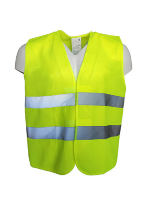 Жилет сигнальный 2 СОП ''СПРУТ'' флуоресцентный желтый размер 3XL 120-124 (Эталон-Спецодежда) 100485