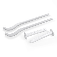 Кронштейны для радиатора штыревые плоские с дюбелями 7.2х170мм (комплект) (Royal Thermo) RT06