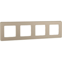 Рамка 4-местная шампань INSPIRIA (IEK) 673968