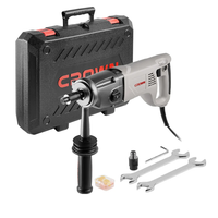 Дрель с микроударом комплект электрика (CROWN) CT32072DH BMC + 72/65PUN1816