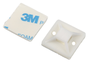 Площадка самоклеящаяся под хомуты 30х30 мм белая 50 штук NO-225-303 (ЭРА) Б0066746