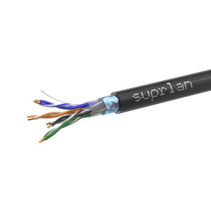 Витая пара F/UTP Cat 5e 4x2x0.51 Premium Cu PE OUT 305м (SUPRLAN) 01-1010-4