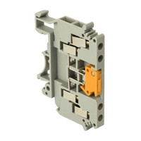 Колодка клеммная двойная измерительная JXB-4/35 тип K серая PROxima (EKF) plc-jxb-2-4/35K-gy