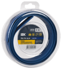 Трубка термоусадочная ТТУ нг-LS 12/6 синяя (2м/упак) IEK (IEK) UDR12-012-006-002-K07-T